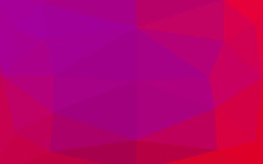 Açık Mor, Pembe vektör çokgen arkaplan.