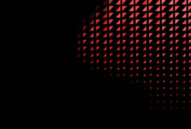 Lekeli koyu kırmızı vektör. Bulanık yağmur damlaları olan soyut bir çizim. İş reklamları için tasarım.