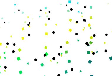 Düşen konfeti. vektör illüstrasyonu.