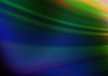 Bulanık çizgiler. Gradyan ile modern soyut illüstrasyon.