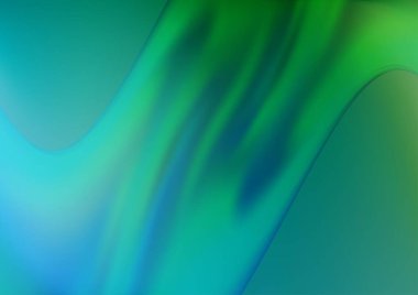 Açık Mavi ve Yeşil vektör parlak arkaplanı bulanıklaştırdı.