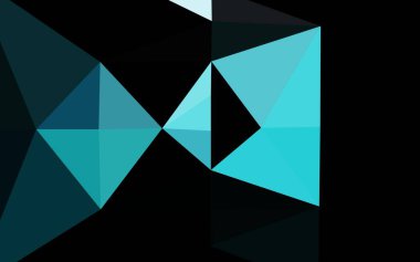 Hafif BLUE vektörü düşük poli dokusu.