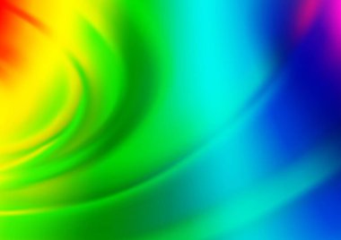 Bulanık çizgiler. Gradyan ile modern soyut illüstrasyon.