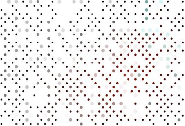 Kabarcıklı açık kırmızı vektör arka planı. Doğa tarzında bulanık halkaları olan güzel renkli çizimler. Marka kitabınız için şablon.