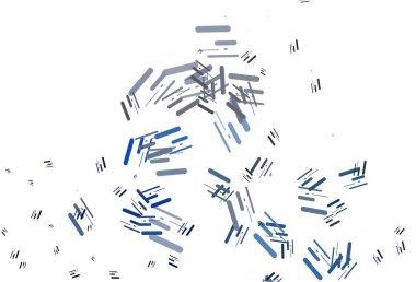 Uzun çizgileri olan açık mavi vektör arkaplanı. Dar çizgileri olan parlak renkli çizimler. Reklamlar, posterler, afişler için desen.