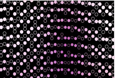 Küreli koyu mor vektör deseni. Doğa tarzında bulanık halkaları olan güzel renkli çizimler. Marka kitabınız için şablon.