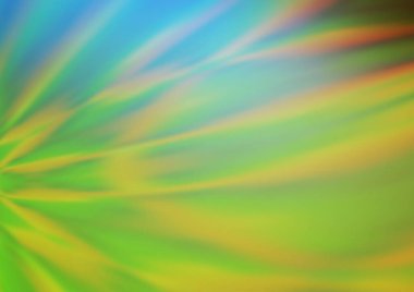 Açık Mavi ve Yeşil vektör soyut parlaklığı bulanıklaştırdı.