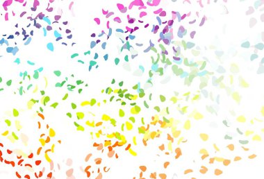 Işık çokrenkli, gökkuşağı vektör şablonu Memphis şekilli. Soyut gradyan şekilli basit renkli çizimler. İşiniz için en iyi akıllı tasarım.