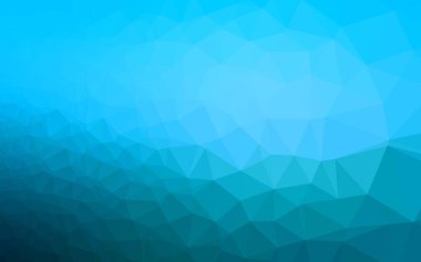 Işık Mavisi vektörü soyut mozaik deseni.