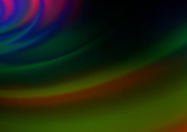 Koyu Çokrenkli, Gökkuşağı vektörü soyut şablonu.