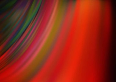 Eğri daireli açık kırmızı vektör deseni.