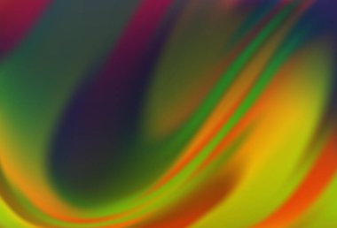 Dark Multicolor, Rainbow vektörü modern zarif fon. Gradyan tasarımlı, soyut, ışıltılı çizimler. Web siteniz için bulanık tasarım.