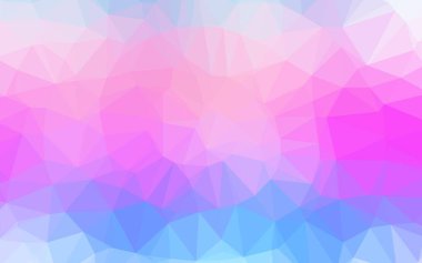 Açık Çokrenkli, Gökkuşağı vektörü soyut mozaik arkaplan.