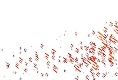 Açık kırmızı, sarı vektör arkaplan ve düz çizgiler. Bulanık arkaplanda gradyanı olan çizgiler. Reklamlar, posterler, afişler için desen.