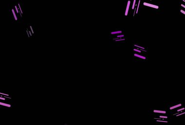 Renkli çizgileri olan koyu mor vektör dokusu. Bulanık arkaplanda gradyanı olan çizgiler. Web siteleri, iniş sayfaları için desen.