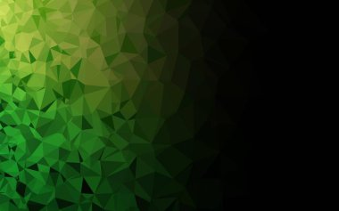 Açık Yeşil vektör bulanık üçgen dokusu.