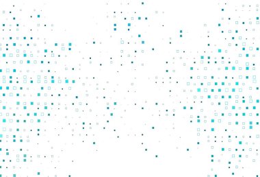 Dikdörtgen biçiminde hafif BLUE vektör dokusu. Soyut stil ve dikdörtgenlerle dekoratif tasarım. Terfi için modern şablon.