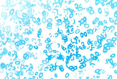 Kabarcıklı mavi renkli vektör arkaplanı