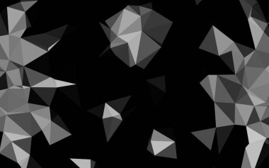 düşük poli üçgen biçim vektör çizimi