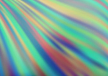 Parlak tonlu bulanık çizgiler. Gradyanı olan belirsiz bir soyut çizim. İşiniz için yepyeni bir tasarım.. 