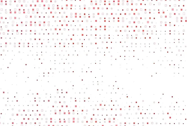 Světle Červená Vektorová Šablona Čtvercovým Stylem Abstraktní Gradient Ilustrace Obdélníky — Stockový vektor