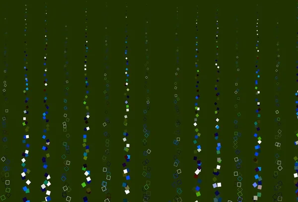 Světlý Vícebarevný Duhový Vektorový Kryt Polygonálním Stylem Třpytivé Abstraktní Ilustrace — Stockový vektor