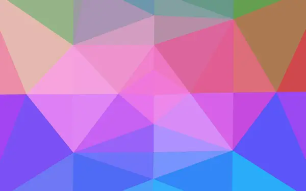 Multicolor Luz Arco Iris Vector Brillante Patrón Triangular — Vector de stock