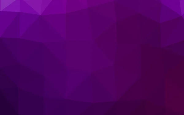 紫色のベクトルぼやけた三角形のテクスチャ — ストックベクタ
