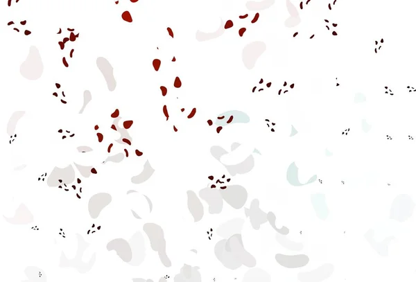 浅红色矢量模板与孟菲斯形状 色彩斑斓的混乱形式 带有现代风格的渐变 手机的背景 — 图库矢量图片