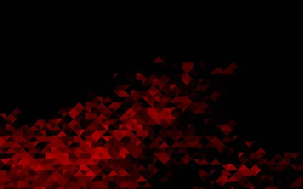 Textura Vectorial Rojo Oscuro Estilo Triangular — Archivo Imágenes Vectoriales