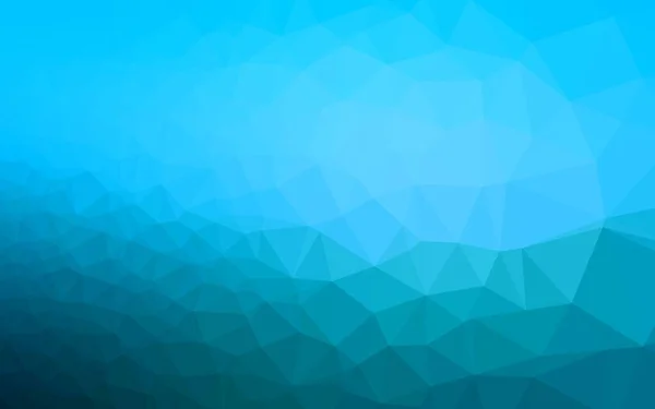 Motif Mosaïque Abstrait Vectoriel Bleu Clair — Image vectorielle