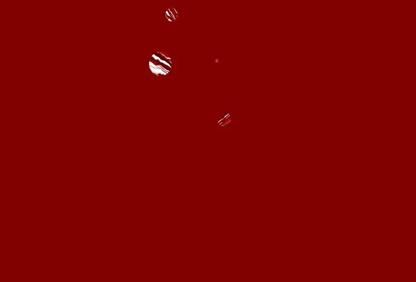 Светло Красный Вектор Искушают Кругами Красивая Цветная Иллюстрация Размытыми Кругами — стоковый вектор