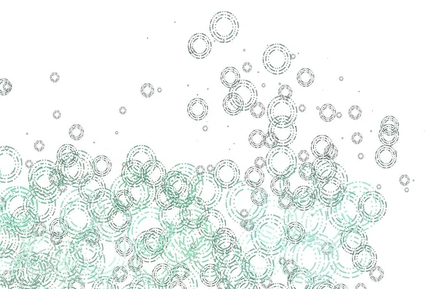 Modèle Vectoriel Bleu Clair Avec Sphères Illustration Abstraite Scintillante Avec — Image vectorielle