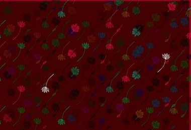 Açık Çokrenkli, Gökkuşağı vektör çizim dokusu. Yapraklı basit bir illüstrasyon. İşiniz için en iyi bulanık tasarım..