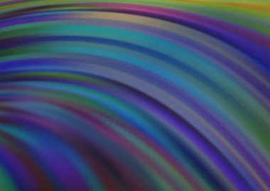 Bükülmüş kurdeleli hafif BLUE vektör şablonu.