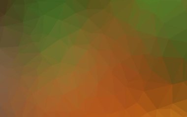 Açık Yeşil, Kırmızı vektör soyut mozaik arkaplan.