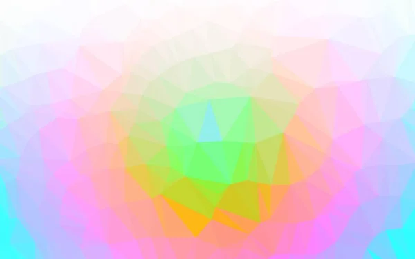Свет Разноцветный Вектор Рейнбоу Низкой Текстурой Полюсов — стоковый вектор