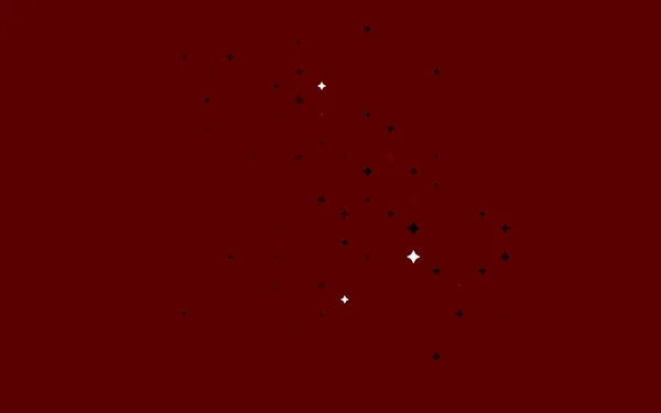 Modèle Vectoriel Rouge Clair Avec Étoiles Ciel — Image vectorielle