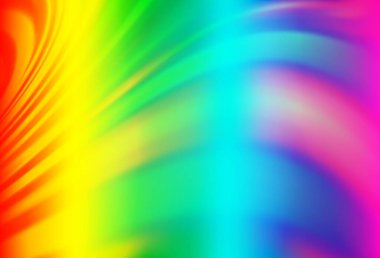 Çok renkli ışık, kabarcık şekilli gökkuşağı vektör deseni. Soyut mermer tarzında, gradyanı olan renkli bir illüstrasyon. Web siteniz için mermer tasarımı.