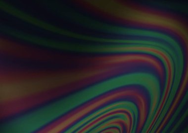 Koyu Gümüş, eğri çizgileri olan gri vektör arkaplan.