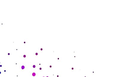 Disklerle açık pembe vektör dokusu. Doğa tarzında renkli baloncuklu soyut illüstrasyon. Posterler, afişler için tasarım.