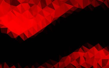 Açık Kırmızı vektör bulanık üçgen dokusu.