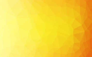 Açık Turuncu vektör soyut çokgen kapağı.