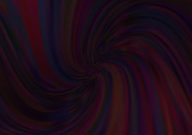 Çizgileri, ovalı koyu siyah vektör deseni.