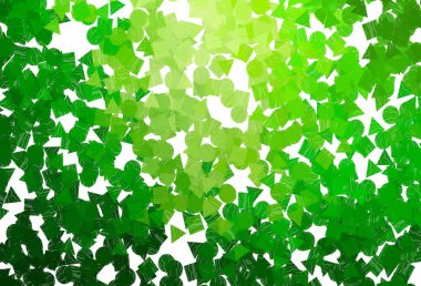 Koyu turuncu arka plan, çizgiler, daireler, eşkenar dörtgenler. Renkli daireler, üçgenler, dikdörtgenler. İş ilanınız için akıllı tasarım.