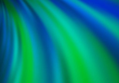 Açık mavi, lamba şekilli yeşil vektör deseni.