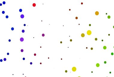 Açık yeşil, diskli kırmızı vektör dokusu. Bulanık yağmur damlaları olan soyut bir çizim. Marka kitabınız için şablon.