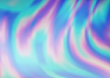 Bükülmüş kurdeleli hafif BLUE vektör şablonu.