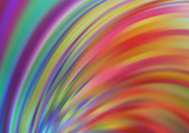 Açık Mavi, lav şekilli sarı vektör deseni.