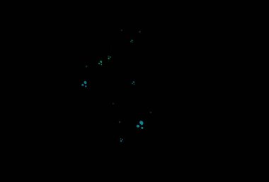 Koyu mavi, kabarcık şekilli yeşil vektör şablonu. Mermer şeklinde parlak eğri çizimler. İşiniz için en iyi bulanık tasarım..